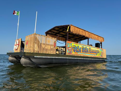 Außenborder-Pontonboot - Tiki Tiki - Swiss-Boats AG - elektrisch / Freizeit / Tauch