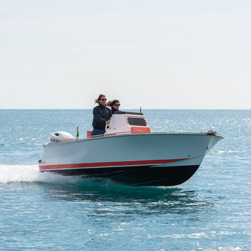 Außenborder-Konsolenboot - MB21 Levriero - PHIEQUIPE - mit Mittelkonsole / für die Fischerei / max. 6 Personen