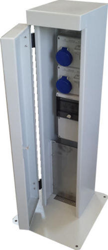 Stromversorgungssäule - ICEBERG - New VMR SRL - Wasserversorgung / für Steg / Edelstahl