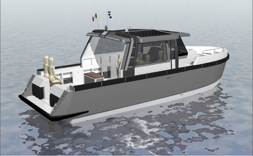 Taxiboot Berufsschiff - EC 30 WATER TAXI - ETHOS - Diesel/Elektro-Hybrid