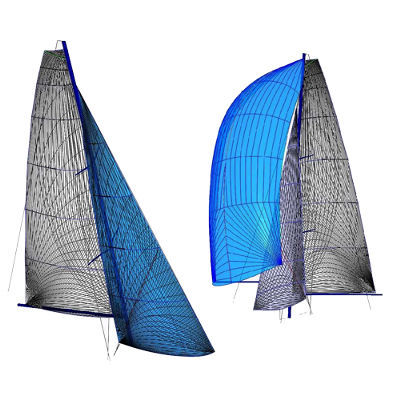 Segeldesign-Software - B Sails di MArco Semeraro - für Segelboot