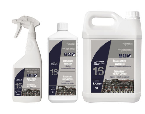 Reiniger für Bilge - 16 - NAUTIC-CLEAN - für Motor / für Boot