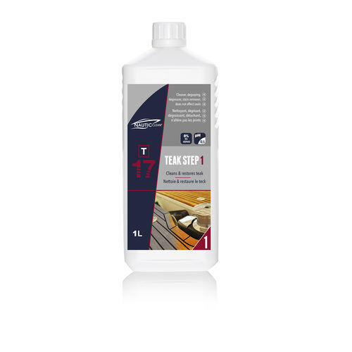 Reiniger für Teak -  17 STEP 1 - NAUTIC-CLEAN - für Boot