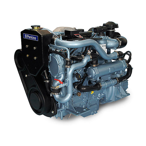 Innenbordmotor - M92B - Perkins Marine Power - Diesel / für Berufsschiffe / Direkteinspritzung