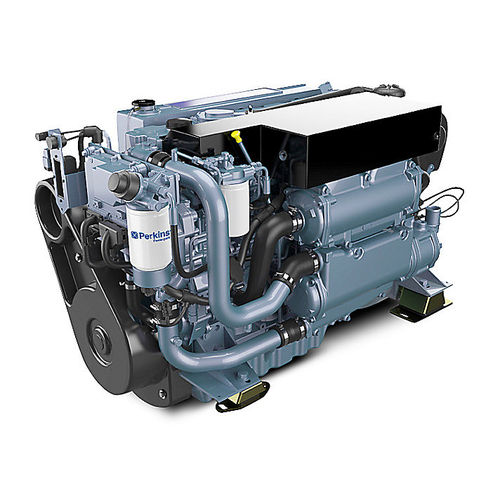 Innenbordmotor - M250C - Perkins Marine Power - Diesel / für Freizeitschifffahrt / Turbolader