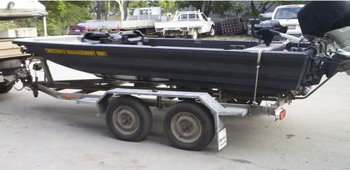 Bass-Boat / Außenborder - CROCODILE CATCHER - English Engineering - Sportfischer