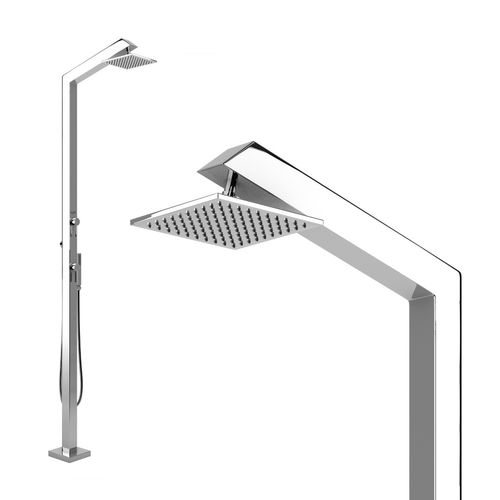 Dusche für Yacht - TECNO CUBE Y DB BC M STYLO - Inoxstyle - Edelstahl / für Boot / Deck
