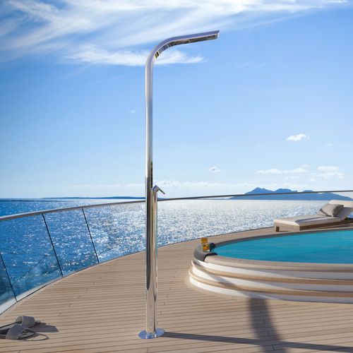 Dusche für Yacht - Dream Yacht Y SB BC M - Inoxstyle - Edelstahl / für Steg / für Boot