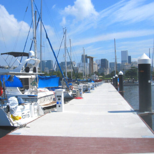 Schwimmponton - PFC 4012 - Lindley Marinas - Anker / für Yachthafen / für Hafen