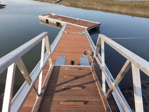 Schwimmponton - Faro - Lindley Marinas - Anker / für Yachthafen / Aluminium