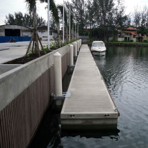 Schwimmponton - PFC 2412  - Lindley Marinas - Anker / für Yachthafen / für Boot