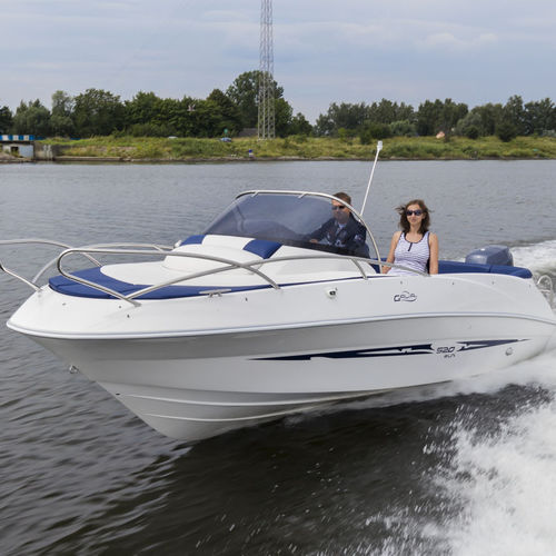 Außenborder-Daycruiser - 520 - Galia Boats - Open / mit Doppelkonsole / max. 7 Personen