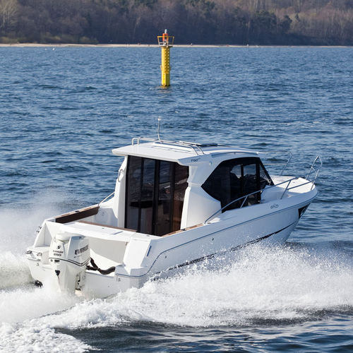 Cabin-Cruiser / Außenborder - 750 - Galia Boats - Hardtop / mit Steuerhaus / Sportfischer