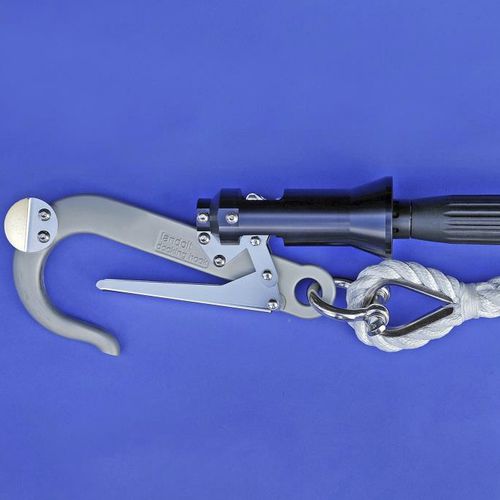 Bootshaken für Mooringleine - docking-rescue professional   - Landolt Systems - teleskopisch / mit Leineneinfädler / für Berufsschiffe