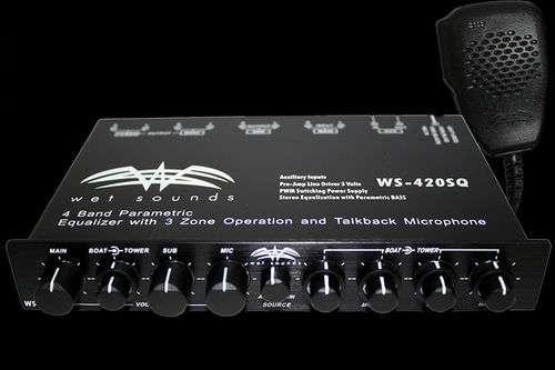 Audio-Equalizer für Boote - WS-420SQ - Wet Sounds