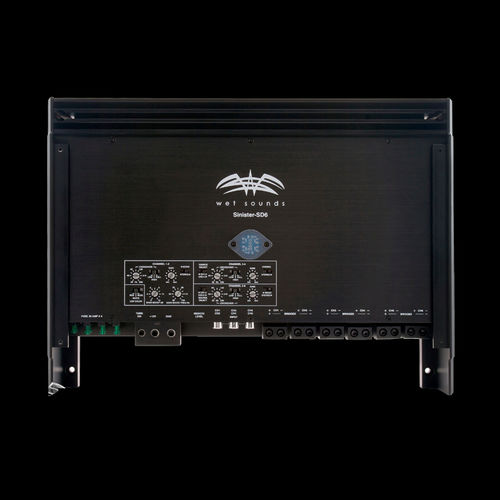 Audio-Verstärker - SD6 - Wet Sounds - für Marineanwendungen / 6 Kanäle