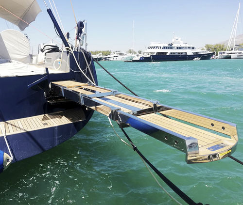 Hydraulische Gangway - NV APOLLON 4ST - NV | SuperYacht Accessories - für Yacht / modular