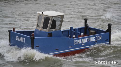 Mini-Schlepper-Berufsschiff - ContainerTug 600S - ContainerTug B.V. - Aluminium