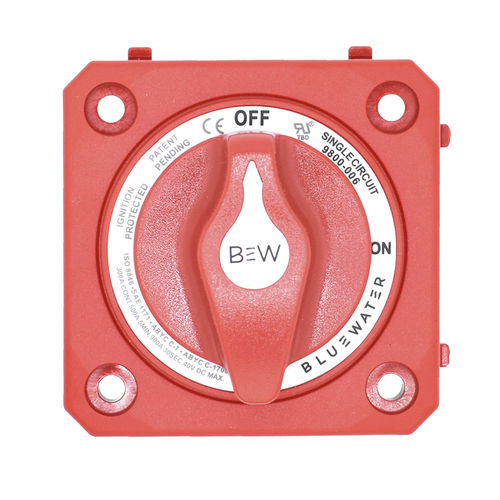 Einpoliger Batteriehauptschalter - 9800-006-10 - BlueWater Enterprises