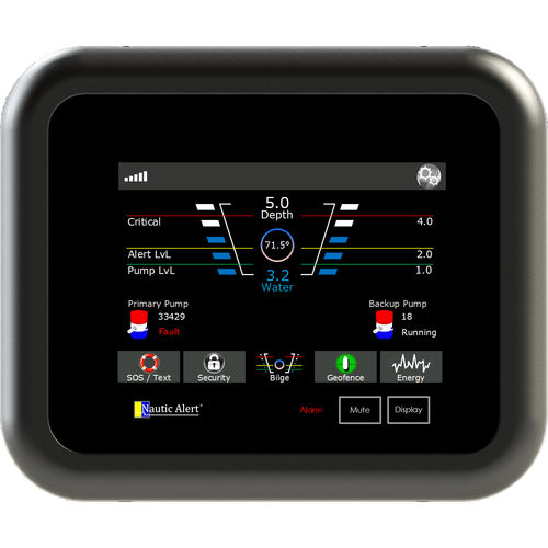 Überwachungs- und Bedientafel für Boot - X3 - Nautic Alert - Überwachung und Tracking