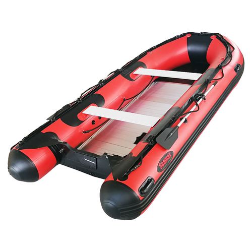 Außenborder-Schlauchboot - Recreational 14  - Seamax Canada (Inflatable Boats) - halbstarr / max. 9 Personen / Aluminiumboden