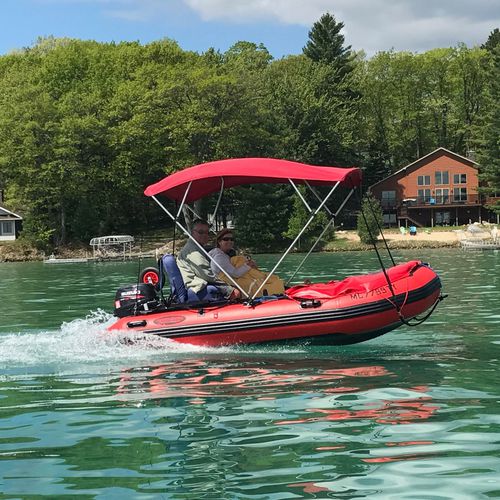 Außenborder-Schlauchboot - Ocean380 - Seamax Canada (Inflatable Boats) - halbstarr / max. 5 Personen