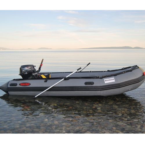 Außenborder-Schlauchboot - Ocean430  - Seamax Canada (Inflatable Boats) - max. 9 Personen / Aluminiumboden