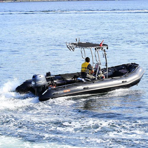 Außenborder-Schlauchboot - Pro OceanT  - Seamax Canada (Inflatable Boats) - halbstarr / mit Mittelkonsole / mit Jockey-Konsole