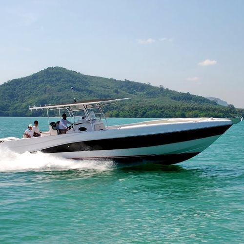 Express-Cruiser / Außenborder - Silver Craft 36CC - SMART OWN - zweimotorig / Open / mit Mittelkonsole