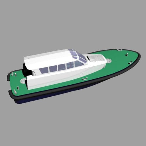 Lotsenboot Berufsschiff - MARTINEZ CONSTRUCTIONS NAVALES - Innenborder / Polyester