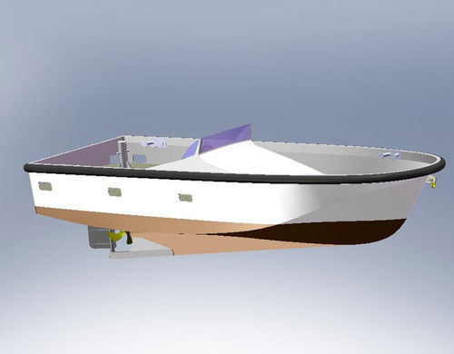 Schlepper-Berufsschiff - MARTINEZ CONSTRUCTIONS NAVALES - Innenborder / Diesel