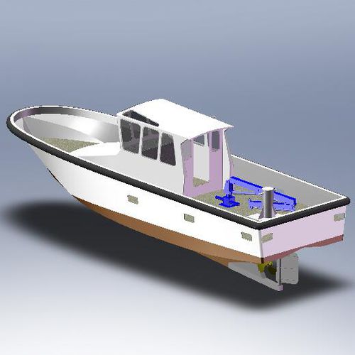 Festmacherboot Berufsschiff - MARTINEZ CONSTRUCTIONS NAVALES - Innenborder / Diesel