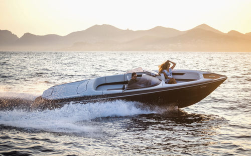 Innenborder-Runabout - M 800 Spyder - Boote Marian GmbH - elektrisch / Bowrider / Holz