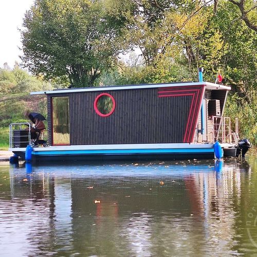 Außenborder-Hausboot - Eco18 - HOUSEBOAT - LPG / für Angelsport / Aluminium