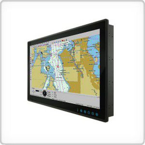 Schiffsmonitor - W24L100-MRA1FP - Euro CLS - für Marineanwendungen / Multifunktion / mit Touchscreen