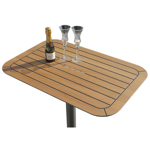 Tisch für Boot - t004 - NAUTICMAN® - für Yacht / Teakholz