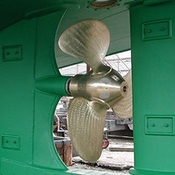 Schiffspropeller - XS / XL - Nakashima Propeller Co., Ltd. - Verstell / Shaft-Drive / 4-Flügel