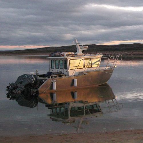 Patrouillenboot Berufsschiff - 27’ Hard Top - Stanley Aluminum Boats - Außenborder