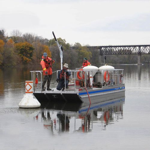 Arbeitsfrachtkahn - 20′ Custom  - Stanley Aluminum Boats - Außenborder / Aluminium