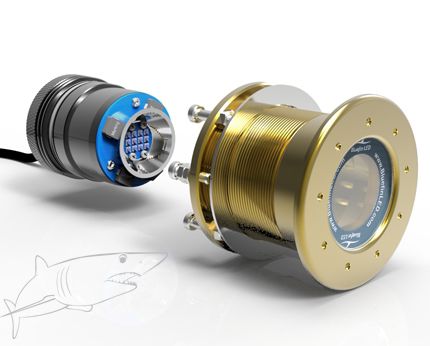 Unterwasserbeleuchtung für Boot - Mako M12 IFM  - BluefinLed - für Yacht / LED / Borddurchlass