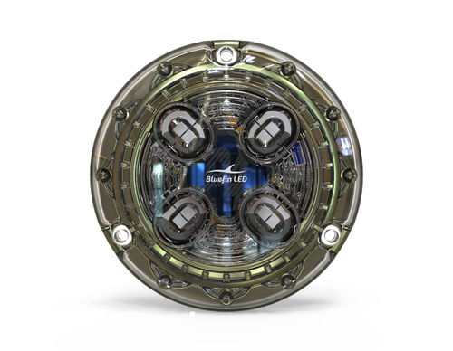 Unterwasserbeleuchtung für Boot - Piranha P4 X Hi Power - BluefinLed - für Yacht / LED / für Oberflächenmontage