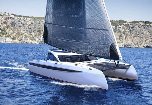 Katamaran - 44 OPEN - HH CATAMARANS - für Kreuzfahrten / Bugspriet