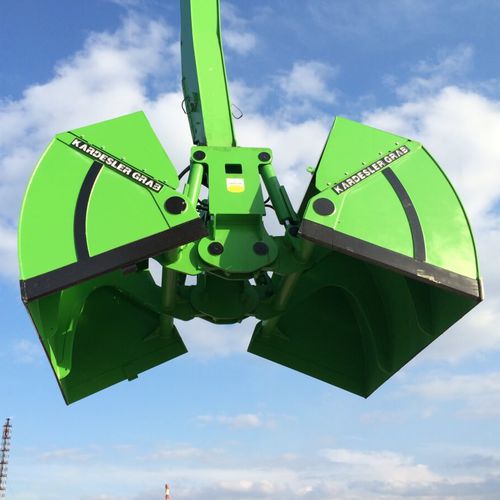 Hydraulischer Greifer für Entladung - Clamshell - Kardesler Kepçe Gemi Mak. Ins. San. Ve Tic. Ltd. Sti. - für Massengutfrachter