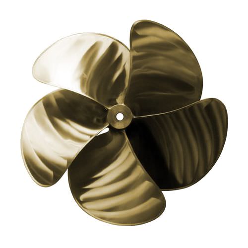 Festpropeller - Powerline PL506 - Michigan Marine Propulsion - Propellerwelle / 5-Flügel / Nickel