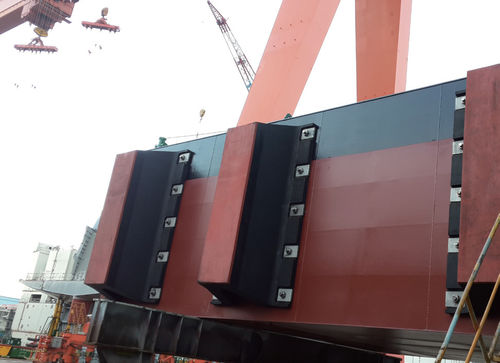 Fender für Hafen - YNV Series - YMI Corporation - Kai / bogenförmig / Dropstitch