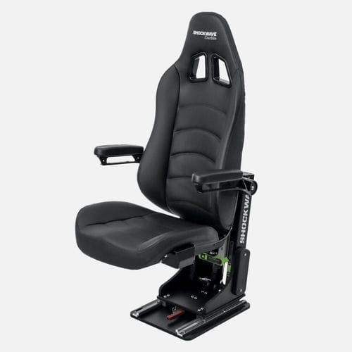 Steuermannsitz - SW-S2-1200  - Shockwave Seats - für Berufsboot / für Offshoreboote / mit Armlehnen
