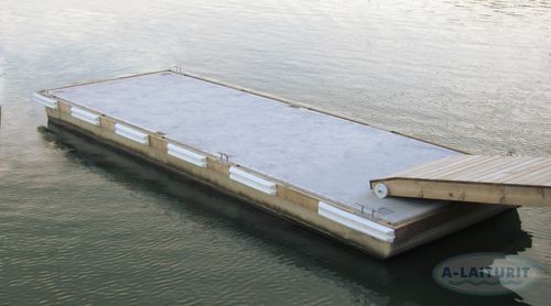 Schwimmponton - 091300 - A-Marinas - Anker / für Yachthafen / aus Beton