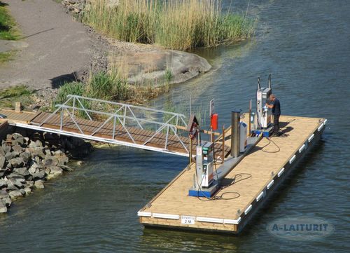 Schwimmponton - L1.7 - A-Marinas - Anker / für Yachthafen / Beton