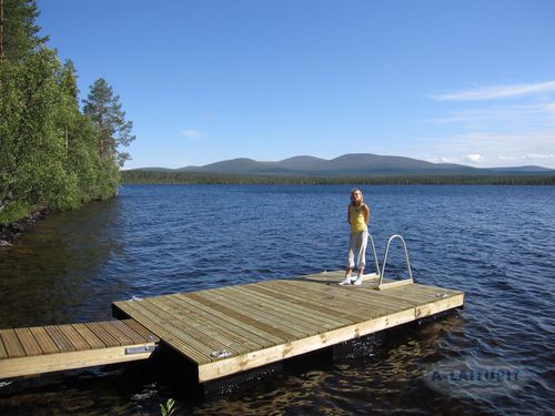 Schwimmponton - 095000 - A-Marinas - Anker / für Yachthafen / Kunststoff