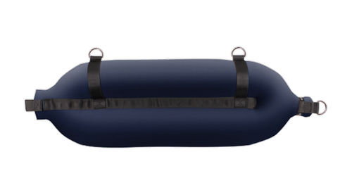 Bootfender - T104 - Fendertex - rohrförmig / schwarz / blau
